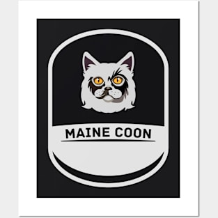 Maine Coon Posters and Art